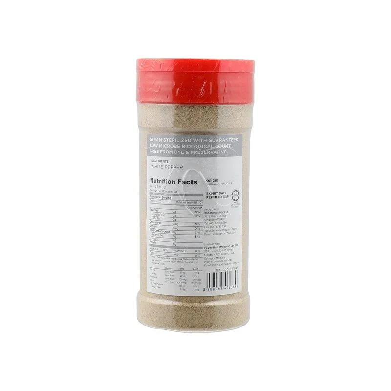 GROUND WHITE PEPPER 100G (#61845) - Image 2