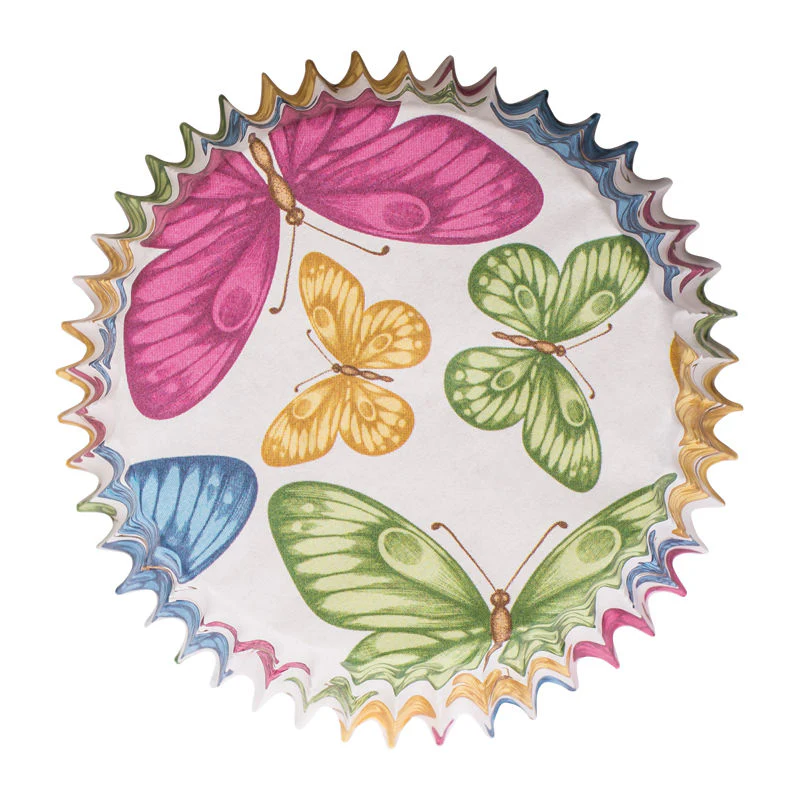 GREASEPROOF BAKING CASE 95MM BUTTERFLY 500PCS (#62069) - Image 2
