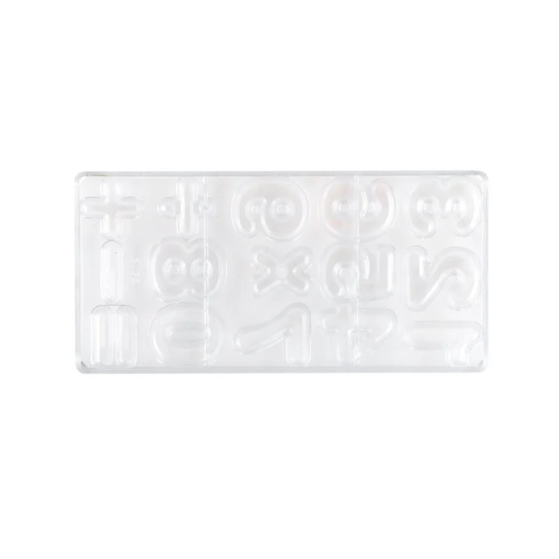 MOULD CHOCOLATE NUMERIC & SIGN 2139 (#62296)