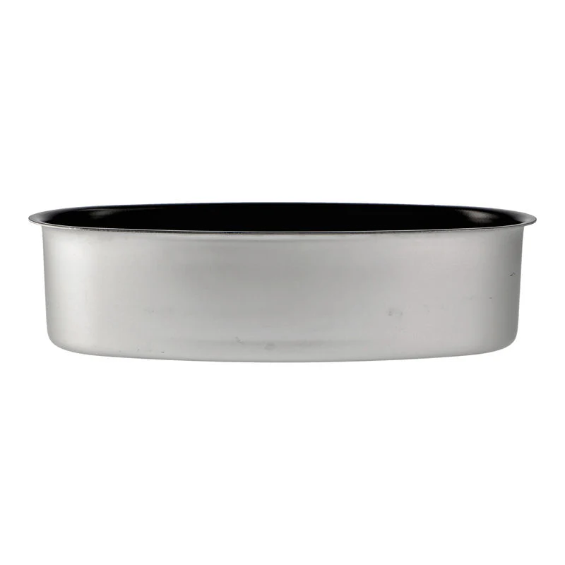 NON-STICK ALUMINIUM BAKING PAN OVAL D08 215X100X58MM (#62315) - Image 3