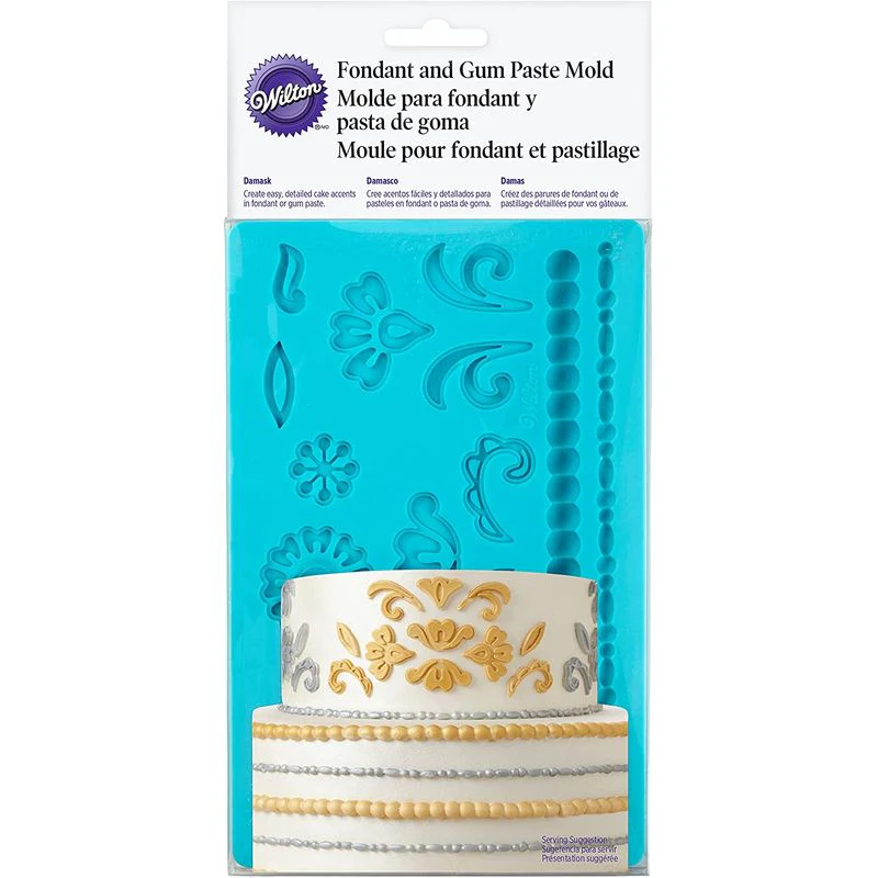 DAMASK FONDANT N GUMPASTE MOULD 409-2529 (#62792)
