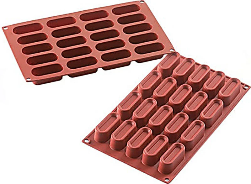 SILICON MOULD SF179 DESSERT OVAL (#64401)