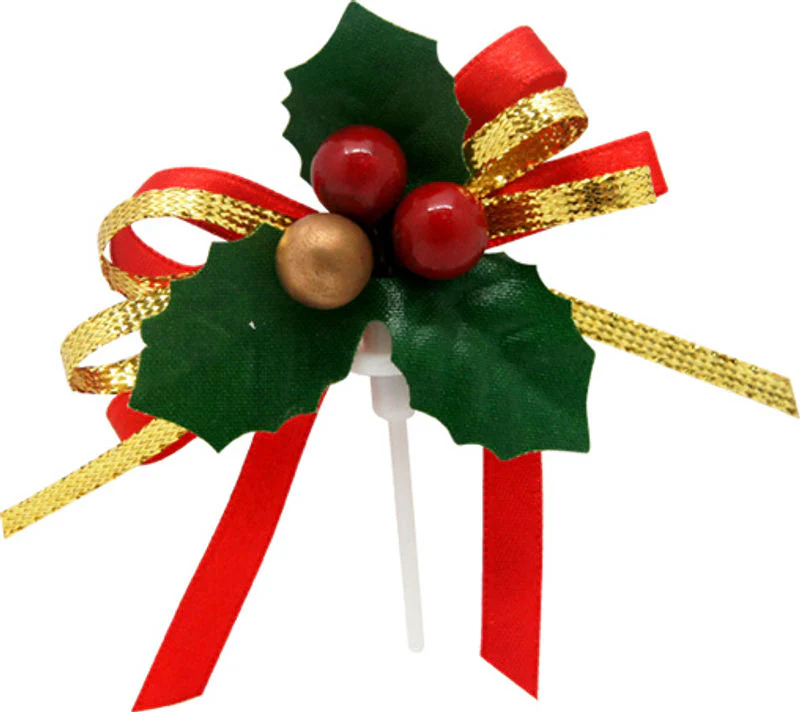 CHRISTMAS LEAF C095 5PCS (#64965)