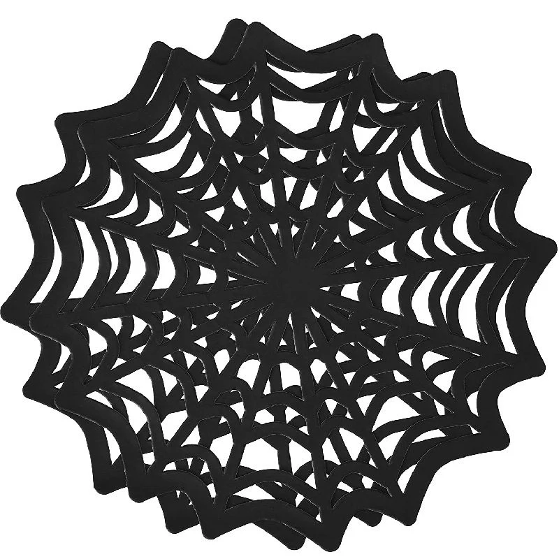 HALLOWEEN SPIDERWEB DOYLEY PAPER 10" 10PCS (#65255) - Image 2