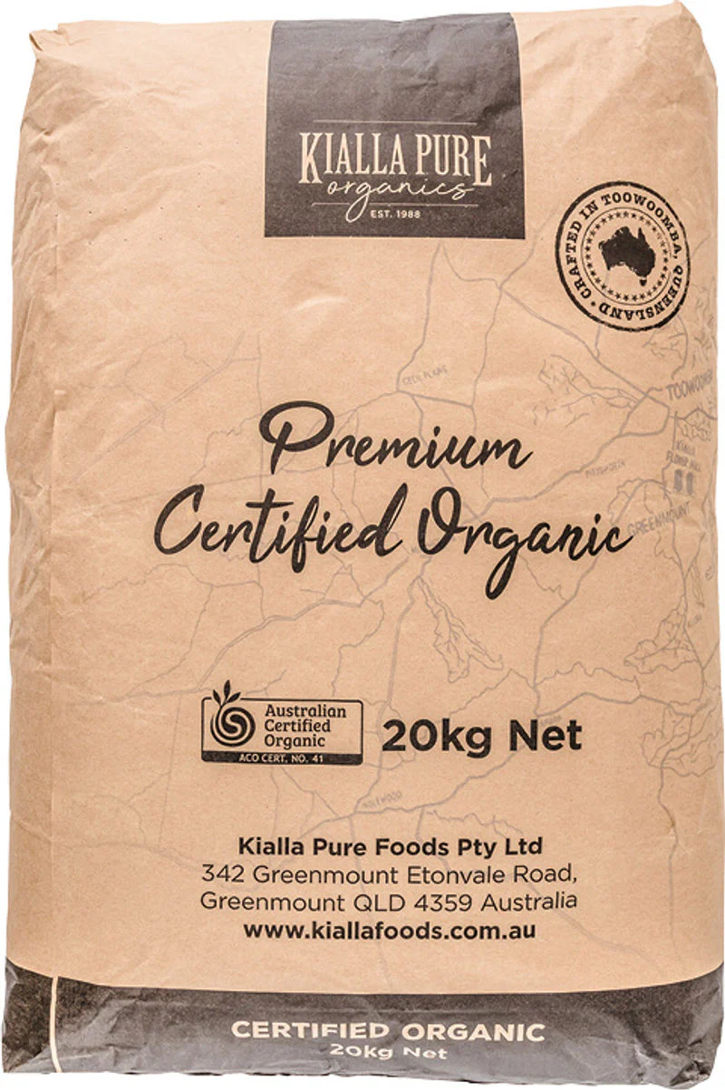 ORGANIC UNBLEACHED SOFT CAKE FLOUR 20KG (#65869)
