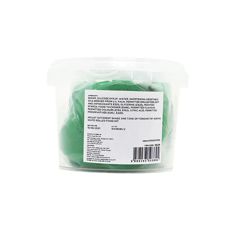 ROLLED FONDANT (GREEN) 500G (#66238) - Image 2