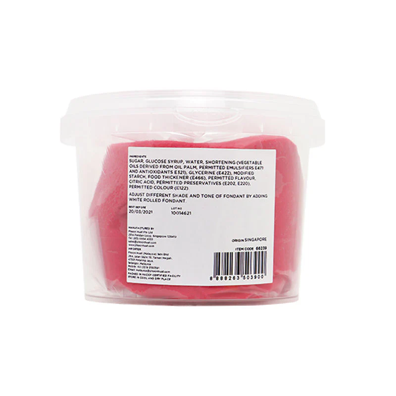 ROLLED FONDANT (PINK) 500G (#66239) - Image 2