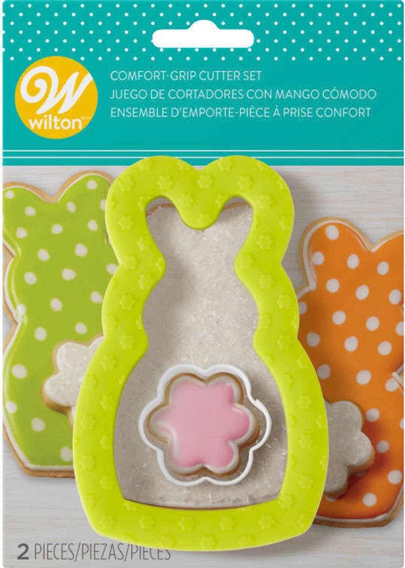 CUTTER BUNNY WITH MINI TAIL 2310-3708 2PCS (#66348)