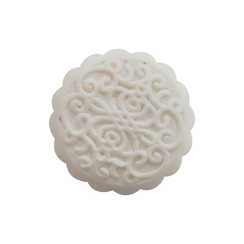 MOONCAKE MOULD WOODEN ROUND C (#66411) - Image 3