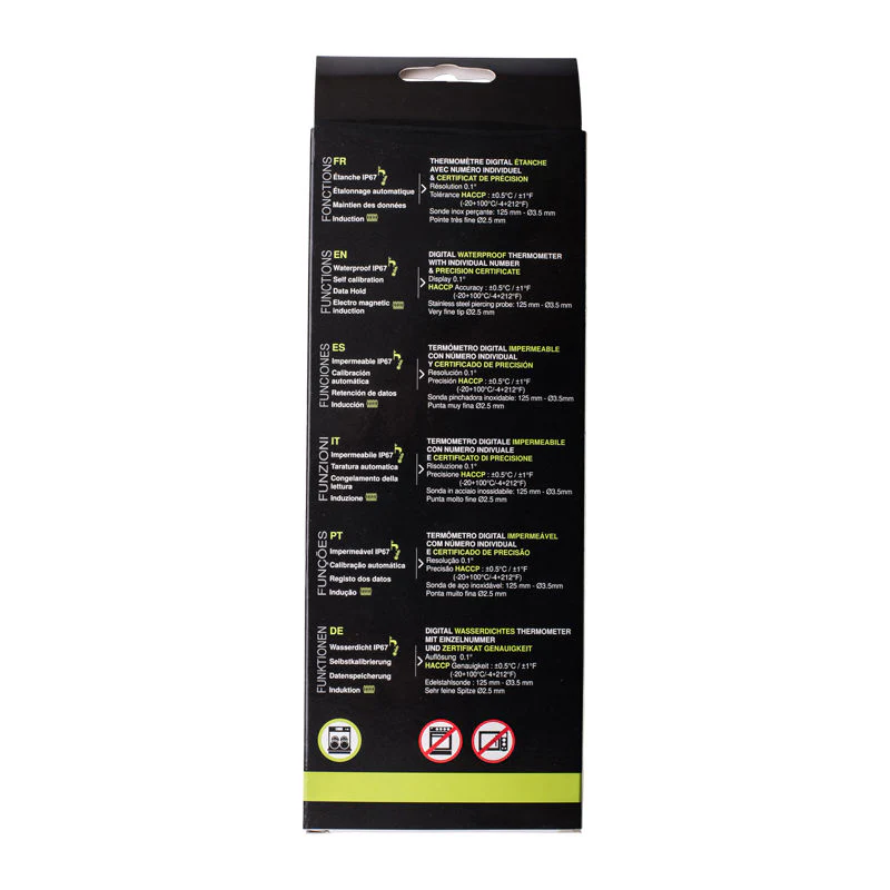 DIGITAL THERMOMETER (GREEN) (-50°C+200°C) (#66519) - Image 2