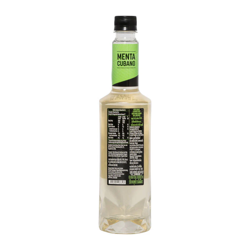 MENTA CUBANO FLVAOURED SYRUP 750ML (#66739) - Image 2