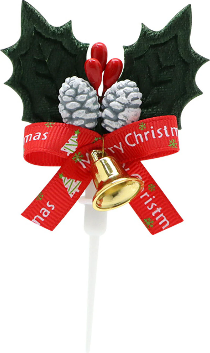 CHRISTMAS LEAF C584 5PCS (#66776)