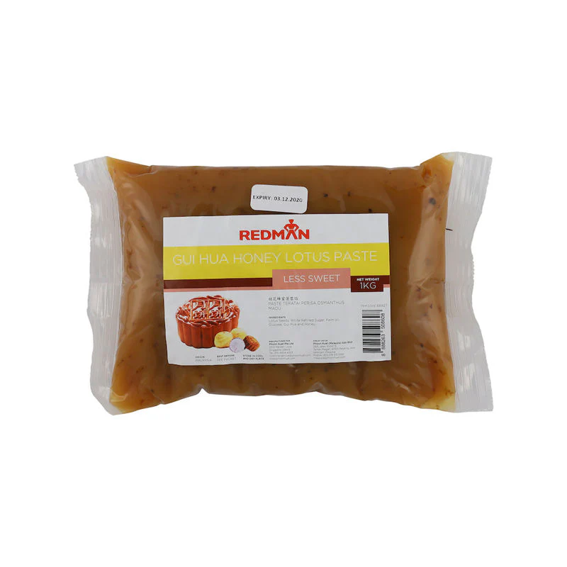 MOONCAKE PASTE HONEY GUI HUA LESS SWEET 1KG (#66927)
