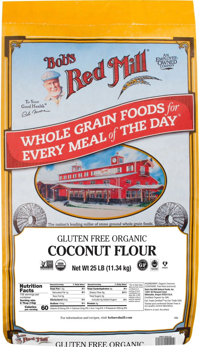 ORGANIC COCONUT FLOUR 25LBS (#67438)