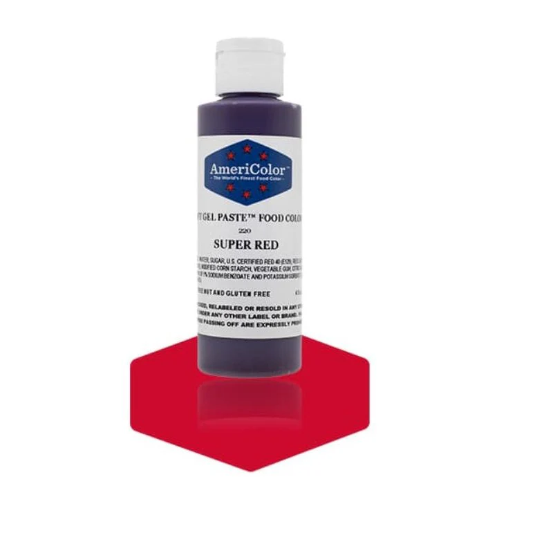 SOFTGEL COLOR PASTE SUPER RED 4.5OZ (#67634)