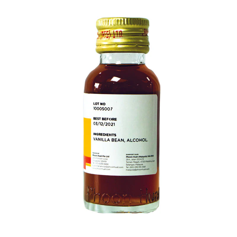 100% PURE VANILLA EXTRACT 33ML (#67721) - Image 2