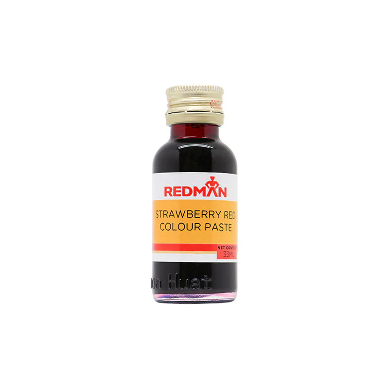 STRAWBERRY RED COLOUR PASTE 33ML (#67761)