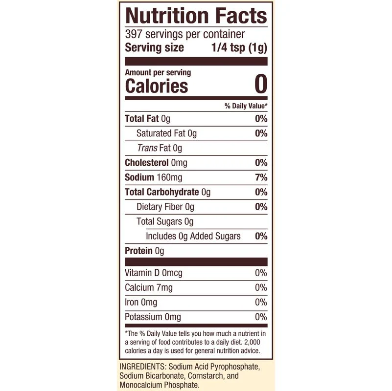 GF BAKING POWDER 14OZ (#67912) - Image 3