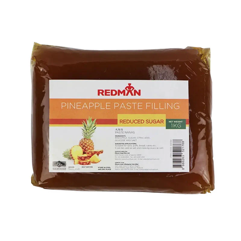 PINEAPPLE PASTE LESS SUGAR 1KG (#68094)