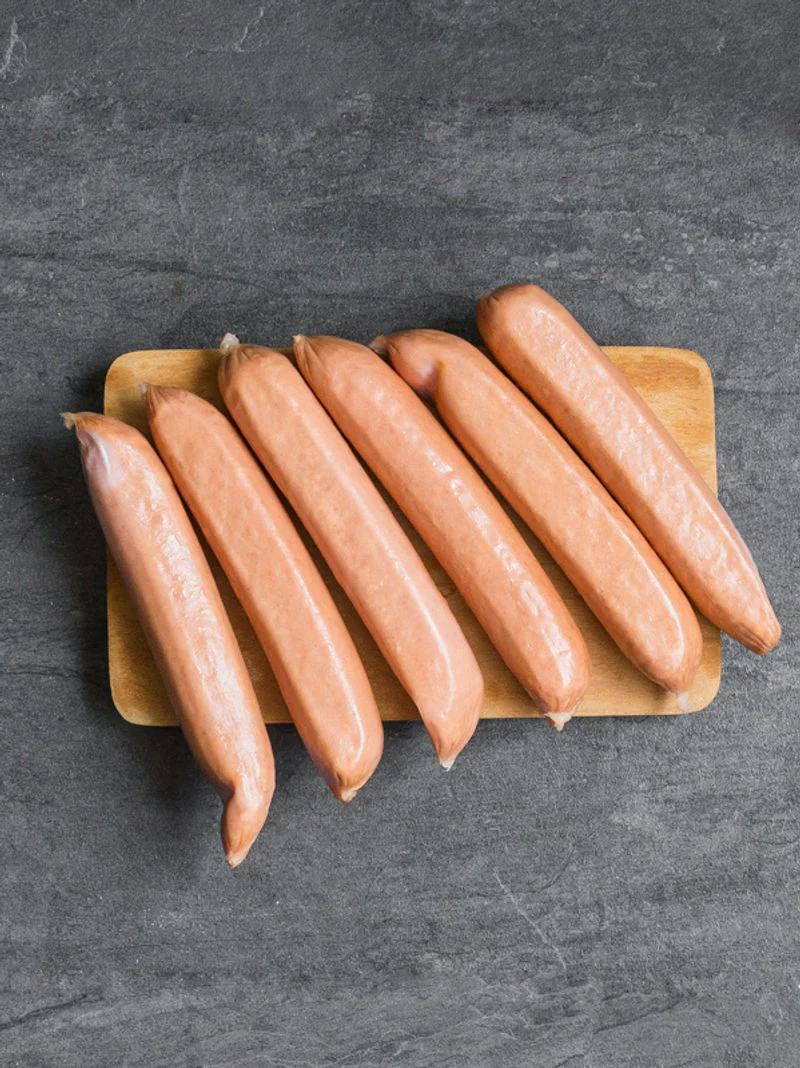 FROZEN SAUSAGE SMOKED CHEESE BRATWURST 6PC 500G (#80241)