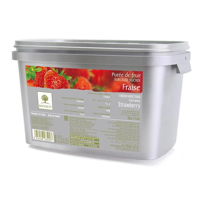 FROZEN STRAWBERRY PUREE 8985 5KG (#100054)