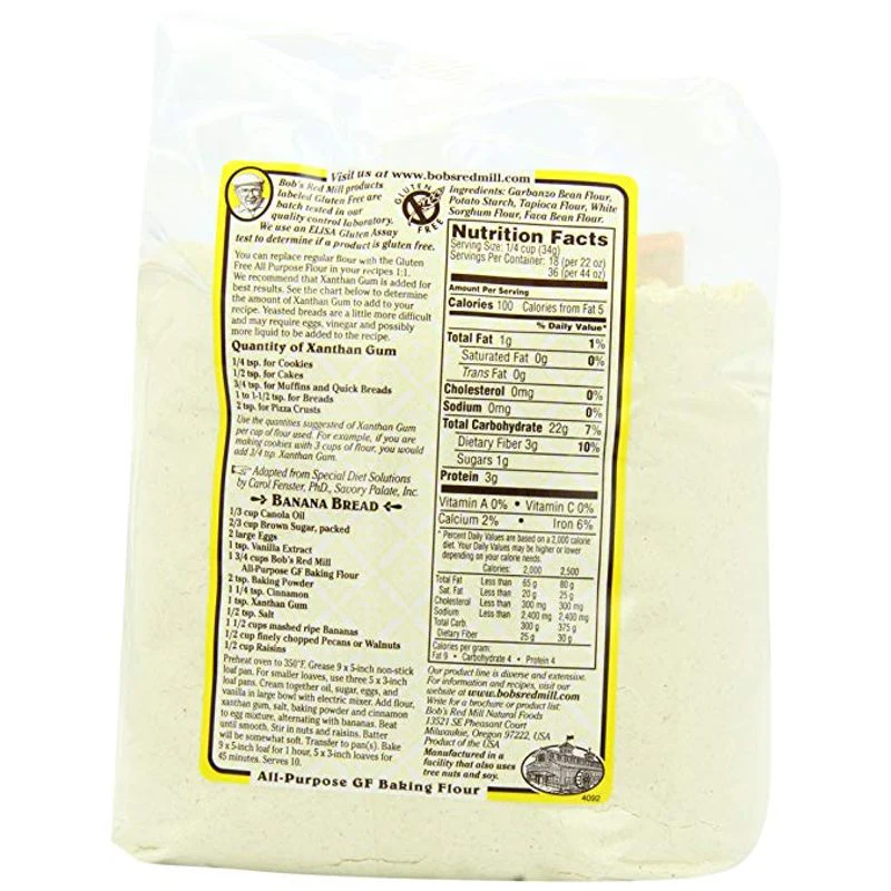 GF ALL PURPOSE FLOUR 44OZ (#100500) - Image 2
