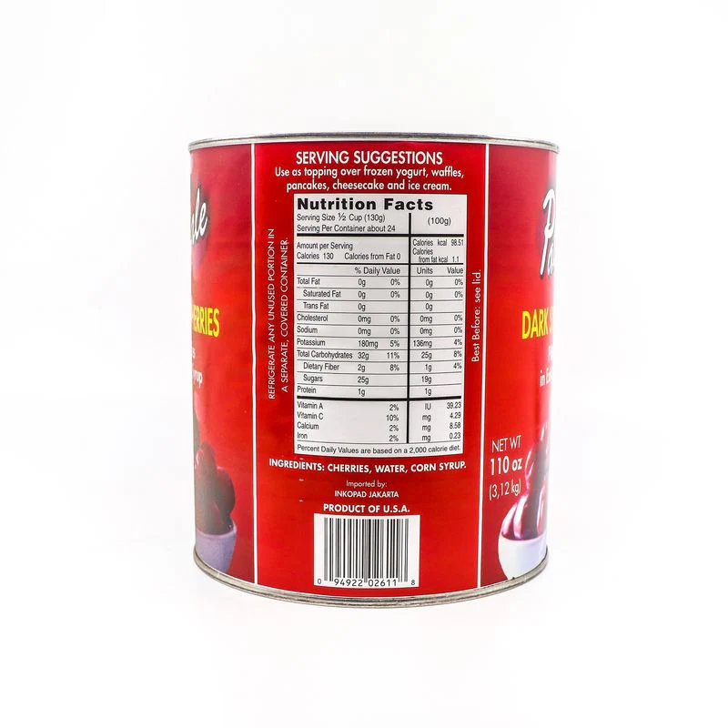 DARK SWEET CHERRY PITTED/PALMD 3.12KG (#101605) - Image 2