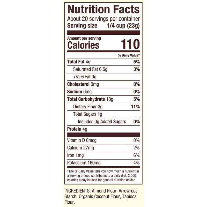 GF PALEO BAKING FLOUR 16OZ (#101706) - Image 3