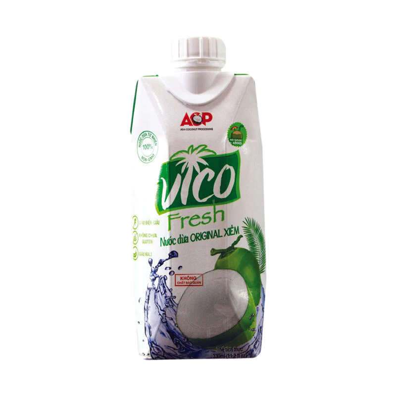 COCONUT WATER UHT NO SUGAR ADDED 330ML (#101775) - Image 3