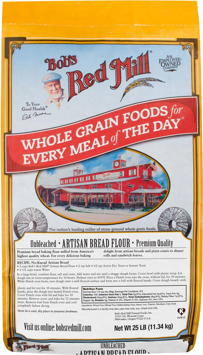 FLOUR BREAD ARTISAN/BOB'S R M 25LB (#101891)