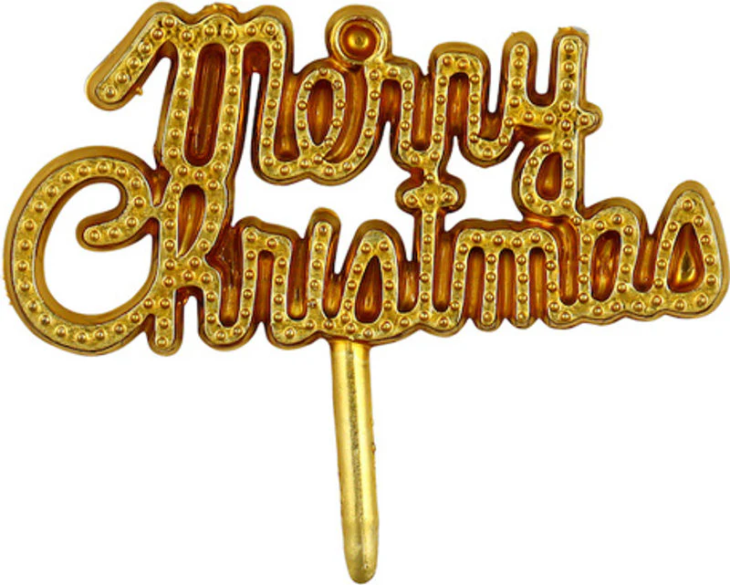 X'MAS TAG GOLD (S) C226 5PC (#102468)