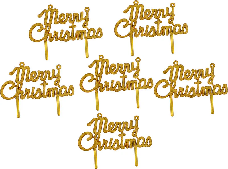 X'MAS TAG GOLD (L) C114 5PC (#102469)