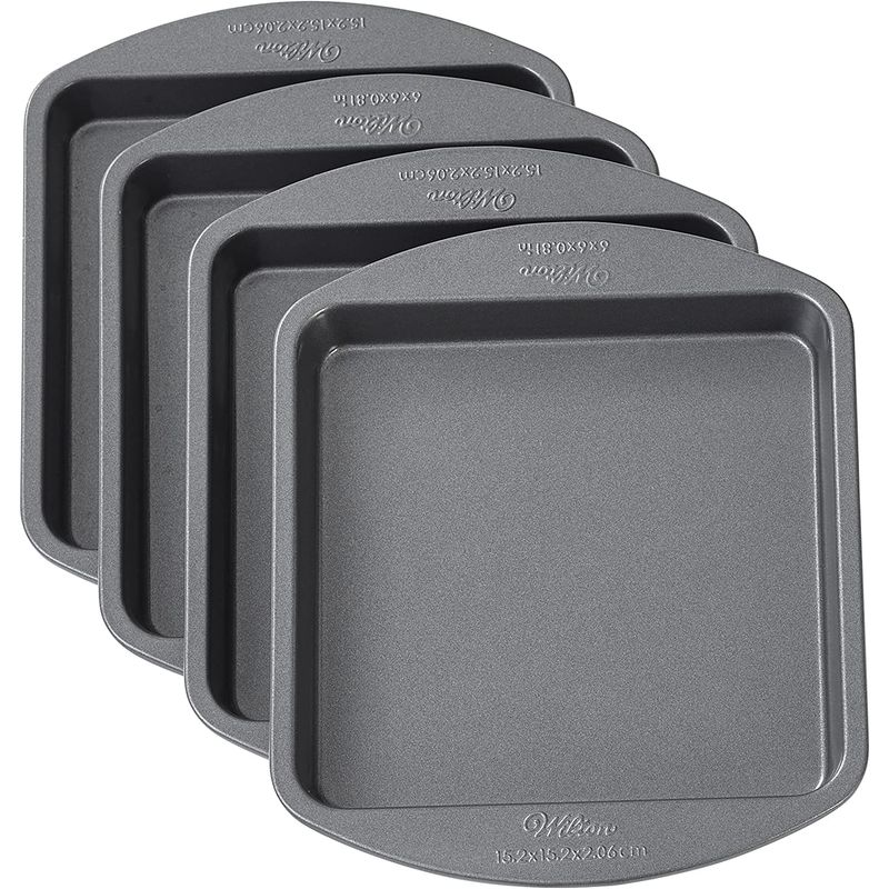 6" EASY LAYERS SQ PAN 4PC 2105-5748 (#102653) - Image 2