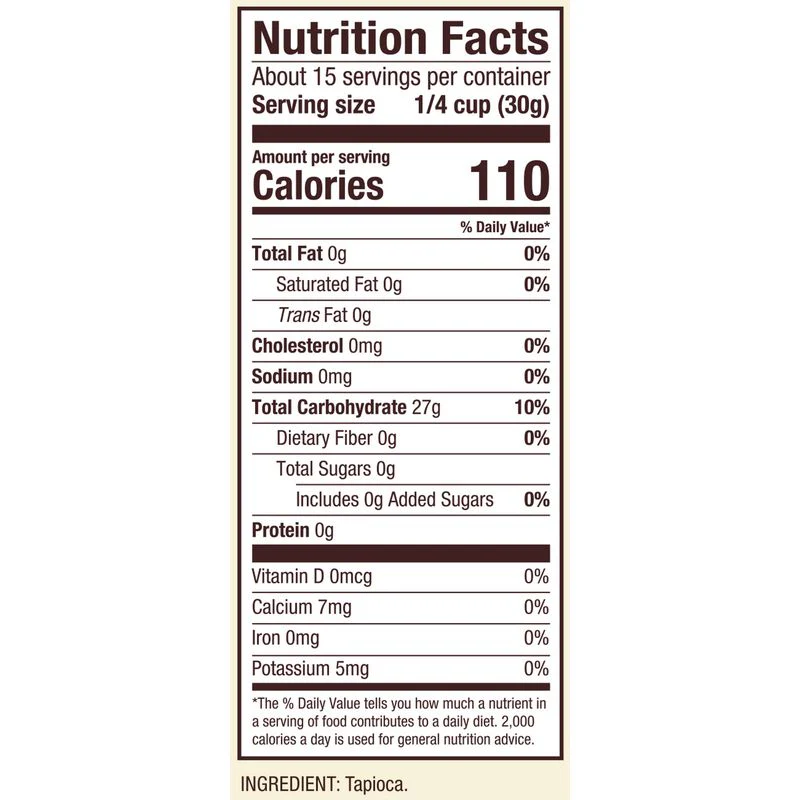 TAPIOCA FLOUR 16OZ (#102721) - Image 3