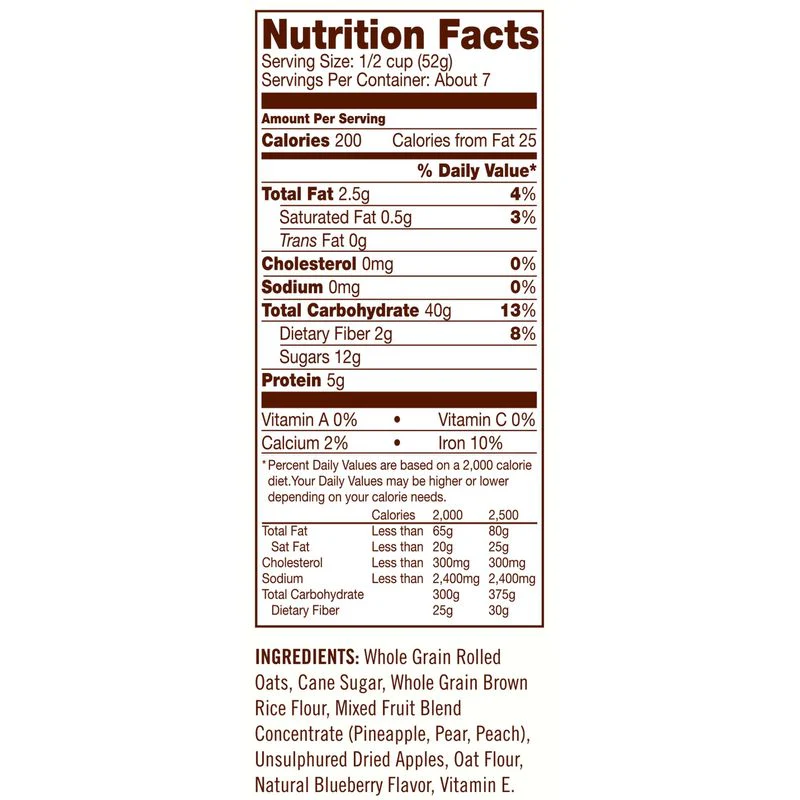 GRANOLA APPLE BLUEBERRY 12OZ (#102761) - Image 3