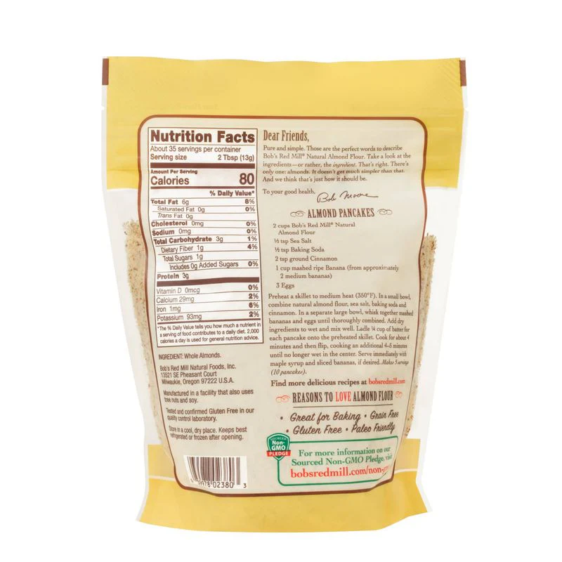 ALMOND FLOUR NATURAL 16OZ (#102766) - Image 2