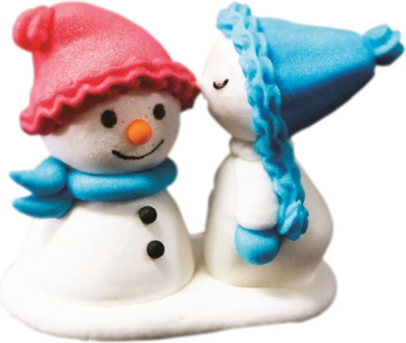 ICING SNOWMAN 50X27X38MM C817 (#102902)