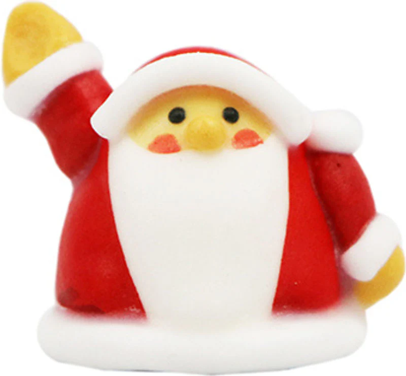 DECOR ICING SANTA SMALL 2.5X3.3CM 902 (#103031)