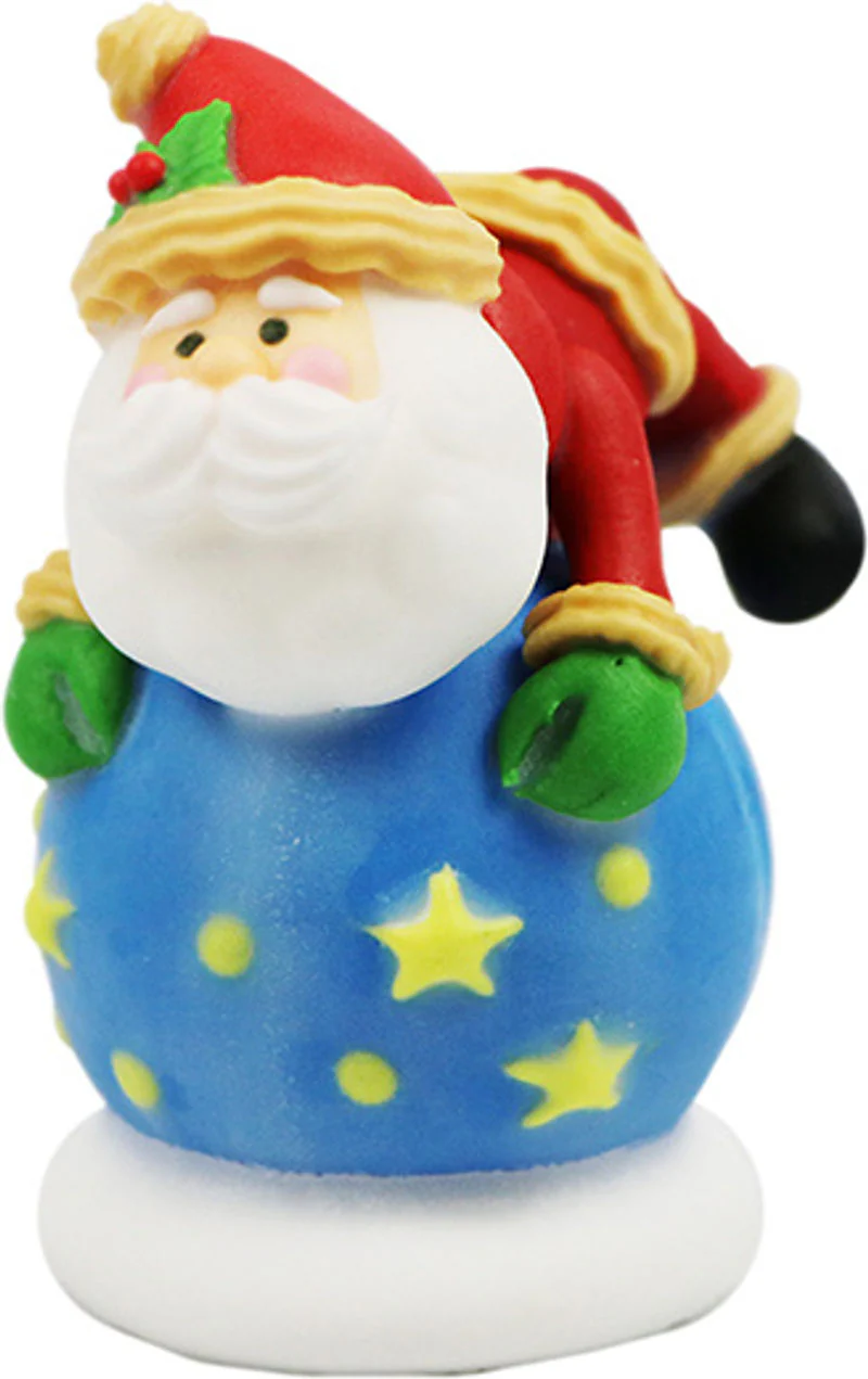 DECOR ICING SANTA LARGE 7.3X4.5CM 1011 (#103078)