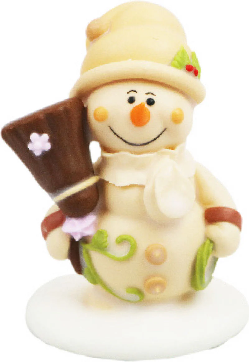 DECOR ICING SNOWMAN MEDIUM 6.8X5.3CM 715 (#103118)