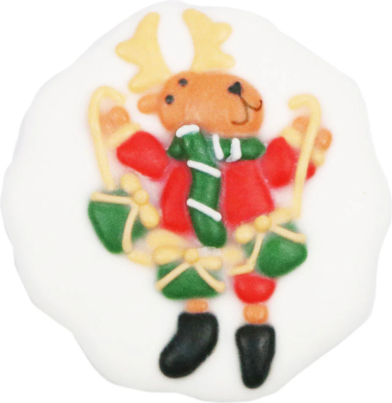 DECOR ICING XMAS FLAT 3.5CM 1227 (#103136)