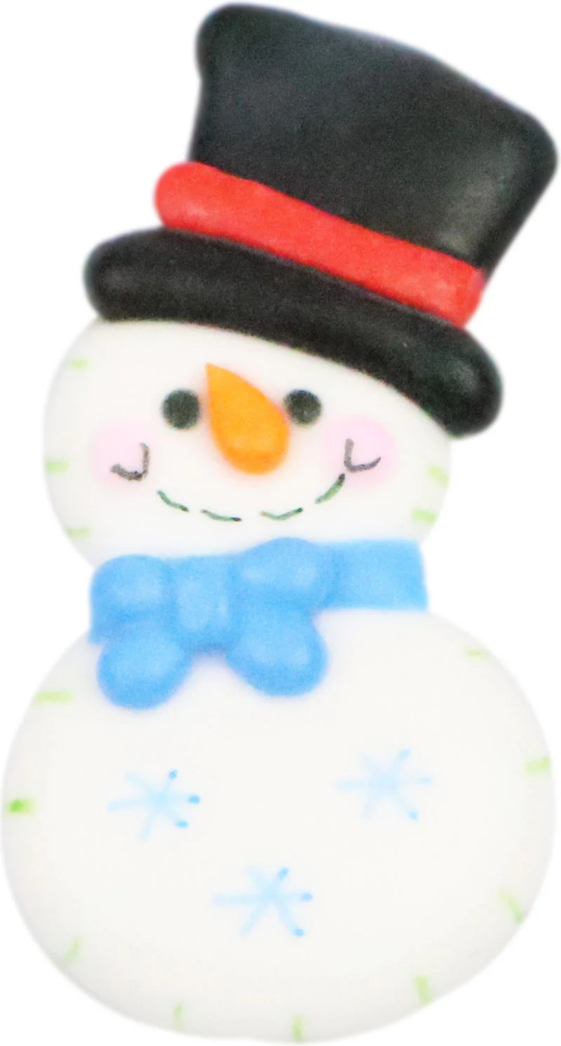 DECOR ICING XMAS FLAT 3.9X2.2CM 1232 (#103149)