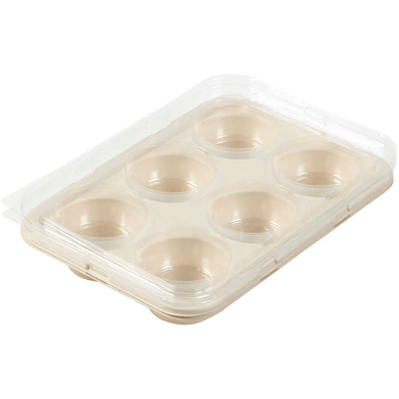 DISPOSABLE STD MUFFIN PAN W LID 6CAV 1912-4291 2S (#103401) - Image 3