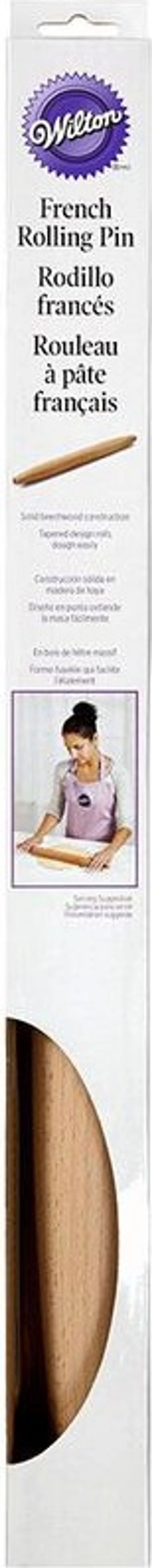FRENCH WOODEN ROLLING PIN 2103-4376 (#103426)