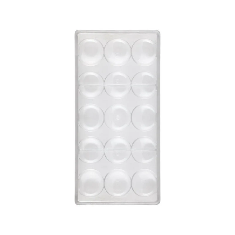 ROUND CHOCOLATE MOULD 15CAV (#103551)