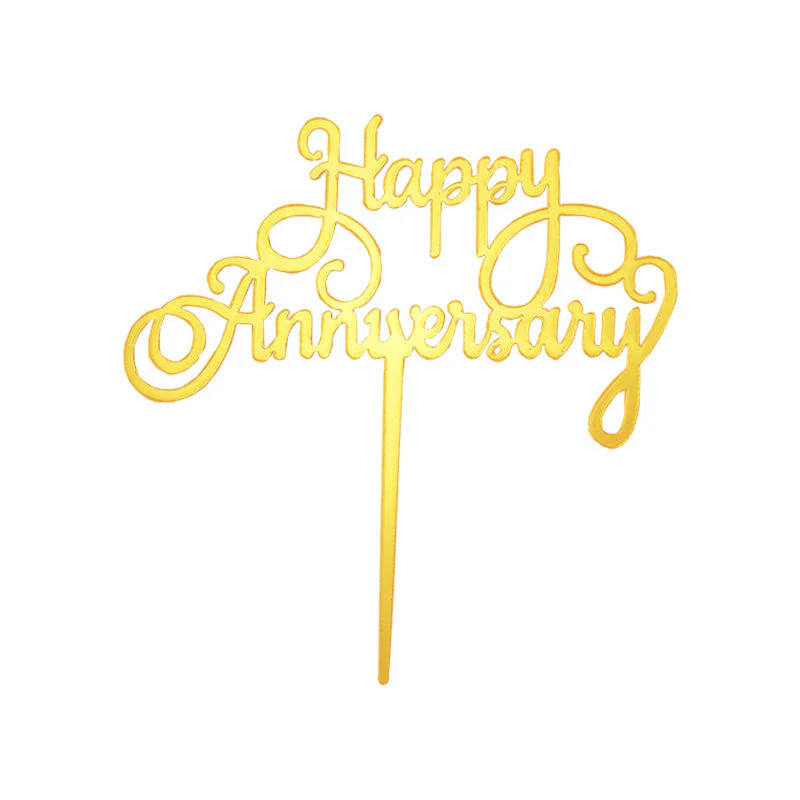 HAPPY ANNIVERSARY ARCYLIC INSERT (#103563)