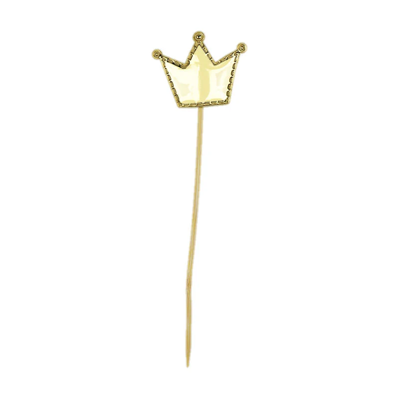 CROWN GOLD DECOR INSERT 5PC (#103581)
