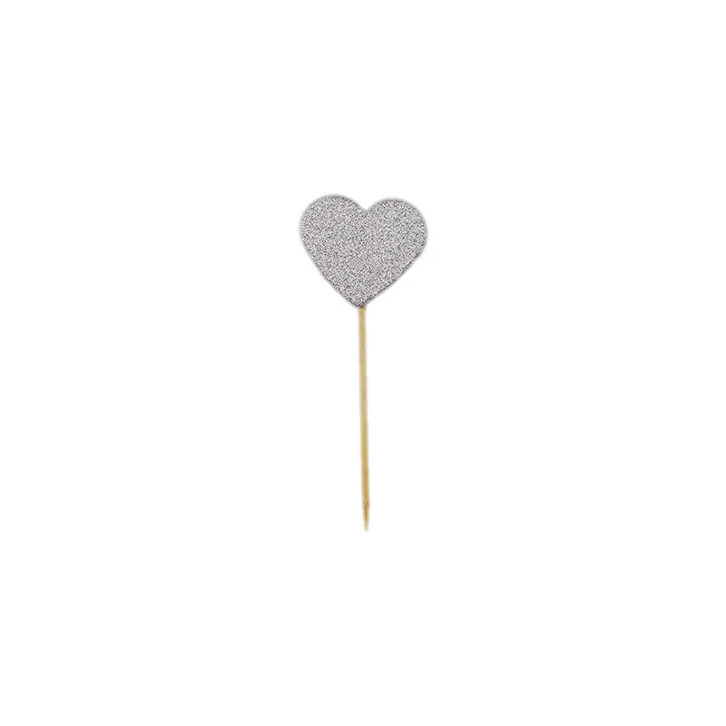 LOVE SILVER SHORT DECOR INSERT 10PC (#103586)