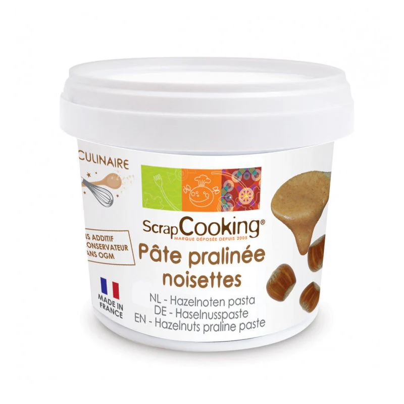 HAZELNUT PASTE 200G (#104070)