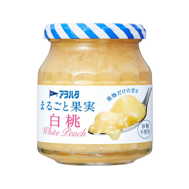 WHOLE PEACH FRUIT JAM 250G (#104373)